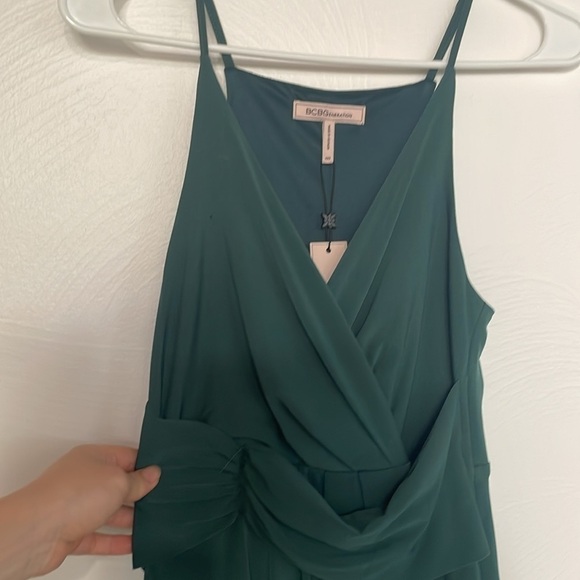 NWT BCBGeneration midi emerald green dress - Picture 4 of 9